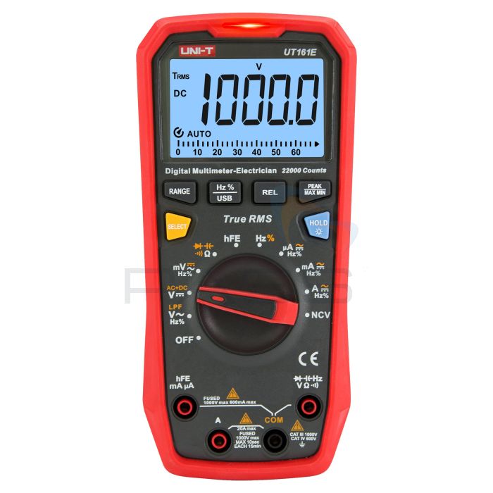 UNI-T UT161E 1000V True RMS Digital Multimeter