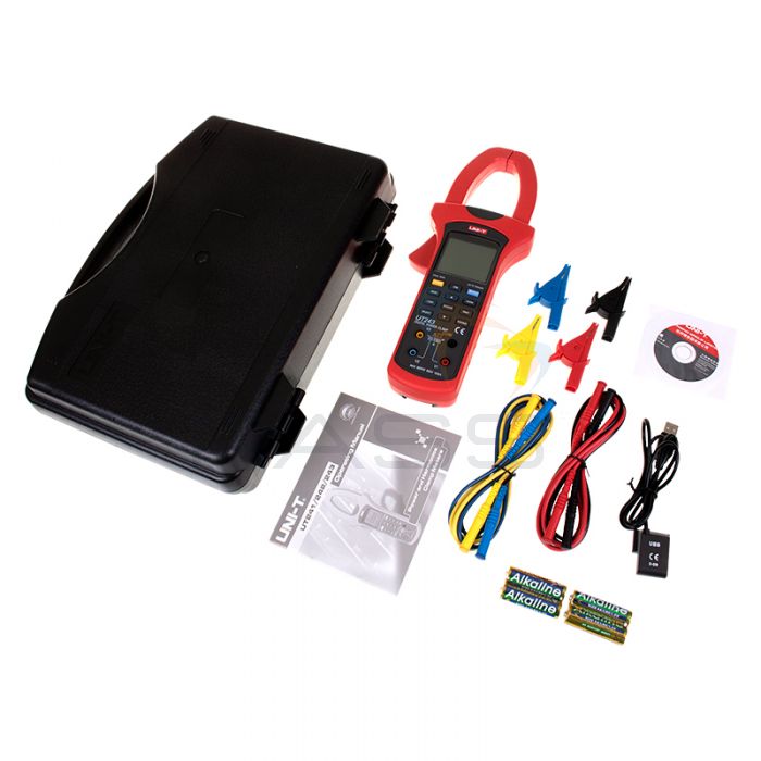 UNI-T UT243 Power and Harmonics Clamp Meter kit