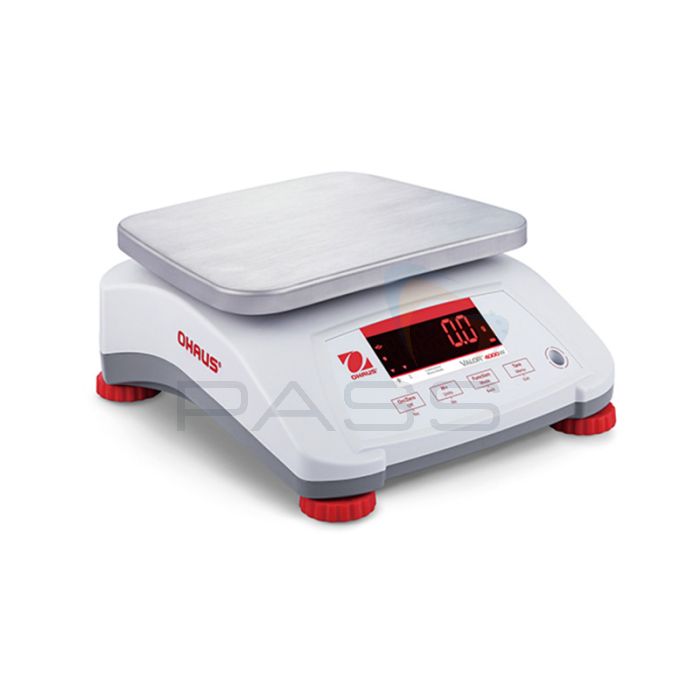 Ohaus Valor 4000 V41 IPX8 Dual Display Food Bench Scales - Front