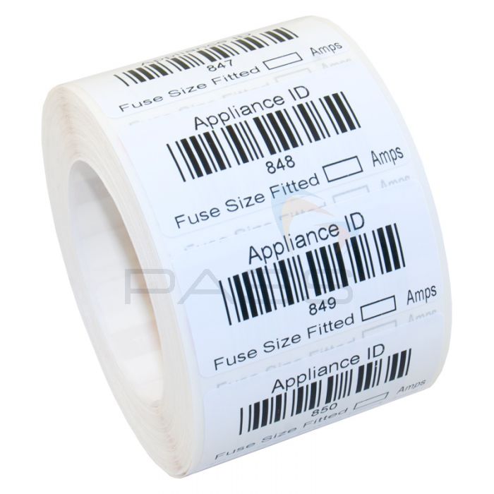 Wm1000 Pat Testing Barcode Labels