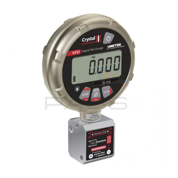 Ametek Crystal XP2i-DP Differential Pressure Gauge