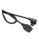Mitutoyo 04AZB512 Digimatic Cable with Data Button 1m, Flat L-Shape Left Type
