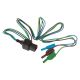 Metrel Test Leads (Brown Green Blue) - Uncoiled