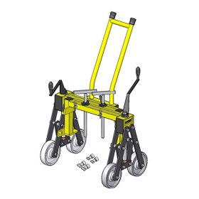 Monument 1049C Kobus Manhole Cover Lifter with Trolley Handle