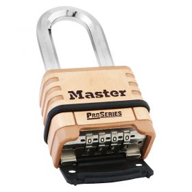 Masterlock 1175DLH Brass Combination Padlock - Long Shackle (53mm)