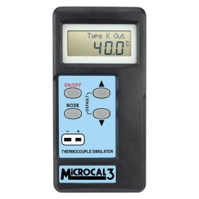 ETI MicroCal 3 Temperature Simulator/Calibrator with Choice of Thermocouple Type