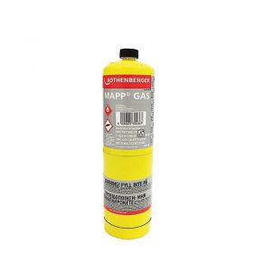 Rothenberger 35536R MAPP Disposable Gas Cylinder (399g) ENISO 11118:2015