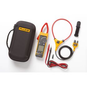 Fluke 393 CAT III 1500V DC True-RMS Clamp Meter with iFlex Clamp & Accessories 