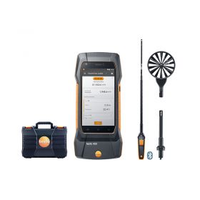 Testo 400 IAQ Tester Air Flow Kit with Hotwire Probe & 100mm Vane Anemometer