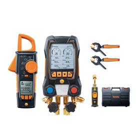 Testo 570s Smart Vacuum Kit with Testo 770-3 Clamp Meter 