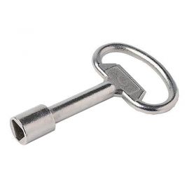 Rothenberger 67072 Gas Meter Box Key & Bottle Opener, Chrome Finish