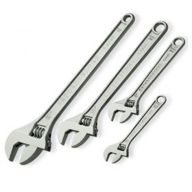 Rothenberger Adjustable Wrench In Chrome Vanadium Steel: 6, 8, 10, 12 or 15" 1