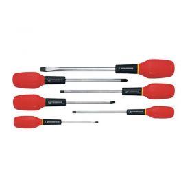 Rothenberger 73571 Euroline Screwdriver (Pozidrive) 6 Piece Set