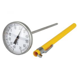 ETI Bi-Metal Dial Thermometer (45mm Dial) with Free Calibration Spanner