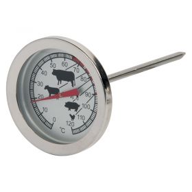 Choice 5 Hot Beverage / Frothing Thermometer 30 - 220 Degrees Fahrenheit