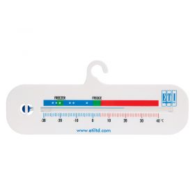 ETI 803 Clear-Spirit Filled Fridge/Freezer Thermometers 