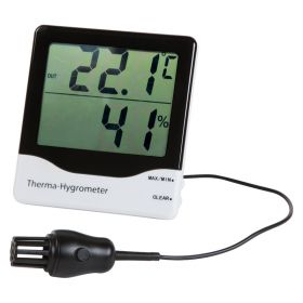 ETI 810-140 Temperature & Humidity Monitor with Remote Probe