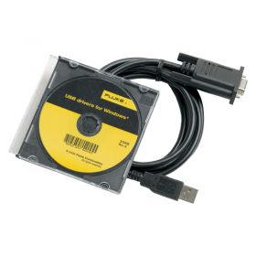 Fluke 884X USB USB to RS232 Cable Adapter with CD