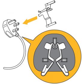 Fluke Zero Adaptor for Fluke 1651, 1652, 1653, 1654, Multifunction Testers