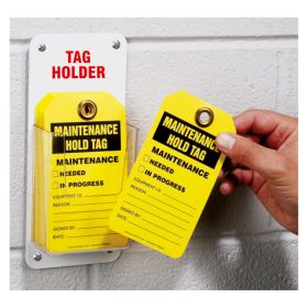 Lockout Tags Holder - Holds 20 Tags