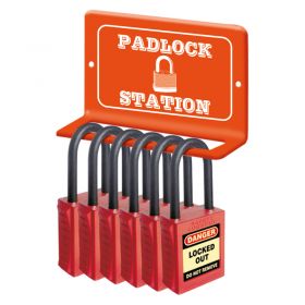 Mini Padlock Station - 6 Locks