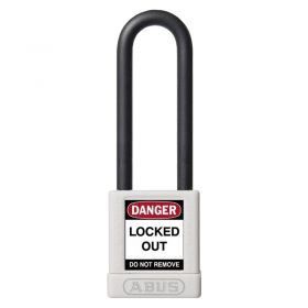 ABUS 74/40HB75 Intrinsically Safe Padlocks with Long Shackles - White