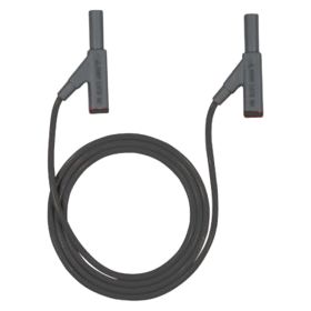 Beha-Amprobe 307121/307122 Test Leads, 4mm, Black - Choice of 1 or 2m