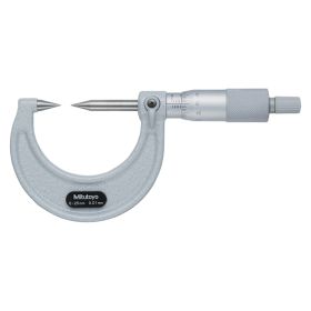 Mitutoyo Series 112 Point Micrometer (15° or 30° Point) - With or Without Carbide Tip