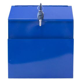 Lockout Suggestion/ Comment Card Box - NHS BLUE 