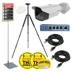Hikvision DS-2TD2617B Low-Res Body Temp Thermal Cameras – Solutions Kit 