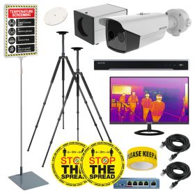 Hikvision DS-2TD2617B Low-Res Body Temp Thermal Cameras – Pro Solutions Kit 