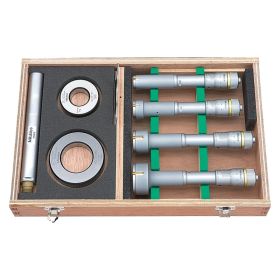 Mitutoyo Series 368 Holtest Three-Point/Two-Point Bore Micrometers Sets (Metric or Inch) - Choice of Set