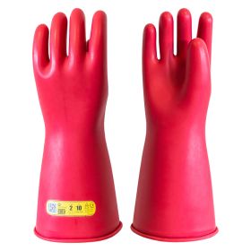 CATU Class 2 High Voltage Insulating Gloves ≤ 17 000 V - 4 Sizes