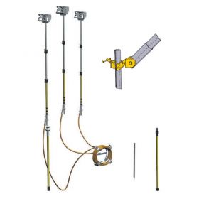 CATU MT-508/46 4 Element Telescopic Earthing Kit with Earth Rod