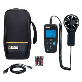 Chauvin Arnoux CA1227 Datalogging Thermo Anemometer - Full Kit
