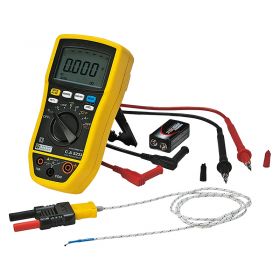 Chauvin Arnoux CA5233 Multimeter with Type K Adaptor