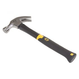 CK Tools 357003 Fibreglass Anti-Vibration Claw Hammer (16oz)