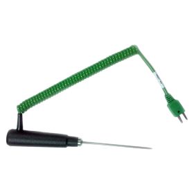 Comark PRO1 Penetration Probe, 100mm Length, 1m Curly PVC Lead