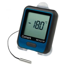 Comark RF312-TP Diligence WIFI Temperature Data Logger with Thermistor Probe Angled