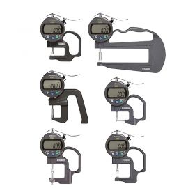 Mitutoyo Series 547 Absolute Digital Thickness Gauge: 0-12mm / 0-0.4" - Choice of Depth / Thickness Application