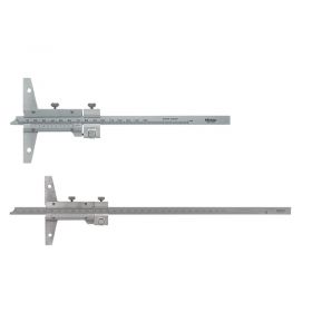 Mitutoyo Series 527 Vernier Depth Gauge (Fine Adjustment, Grad: 0.02mm / .001"): 0-1,000mm / 0-40"