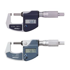 Mitutoyo Series 293 Digital Micrometer: 0-25mm (Metric Only) or 0-25.4mm / 0.1