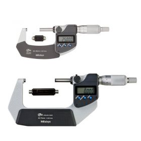 Mitutoyo Series 293 IP65 Digital Micrometer: 0-304.8mm / 0-12" - Optional Data Output