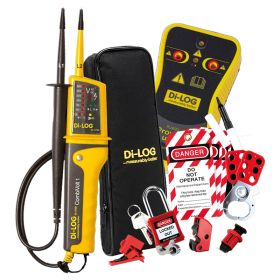 Di-Log DLPK6780-LOC3 CombiVolt1, PU690 Proving Unit, & DLLOC3 Professional Lockout Kit 