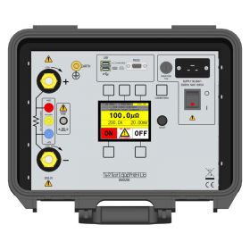 T & R DMO200 Digital Micro-Ohmmeter - Front