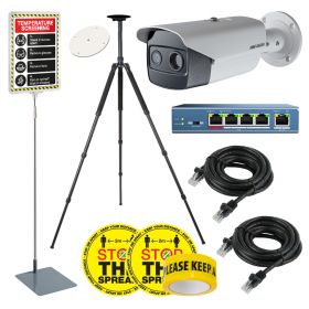 Hikvision DS-2TD2636B Hi Res Body Temp Thermal Cameras – Solutions Kit 