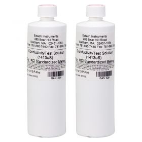 extech ec 1413 p 1413 degrees s conductivity standard 2 bottles