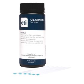 ETI 800-890 Frying Oil Quality Test Strips - Bottle of 100