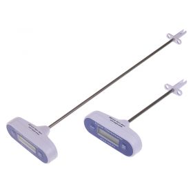 ETI Waterproof T-Shaped Thermometer with Choice of Probe Length