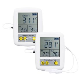 ETI ThermaGuard Fridge Thermometer with UKAS Certificate - Single or Dual External Sensor